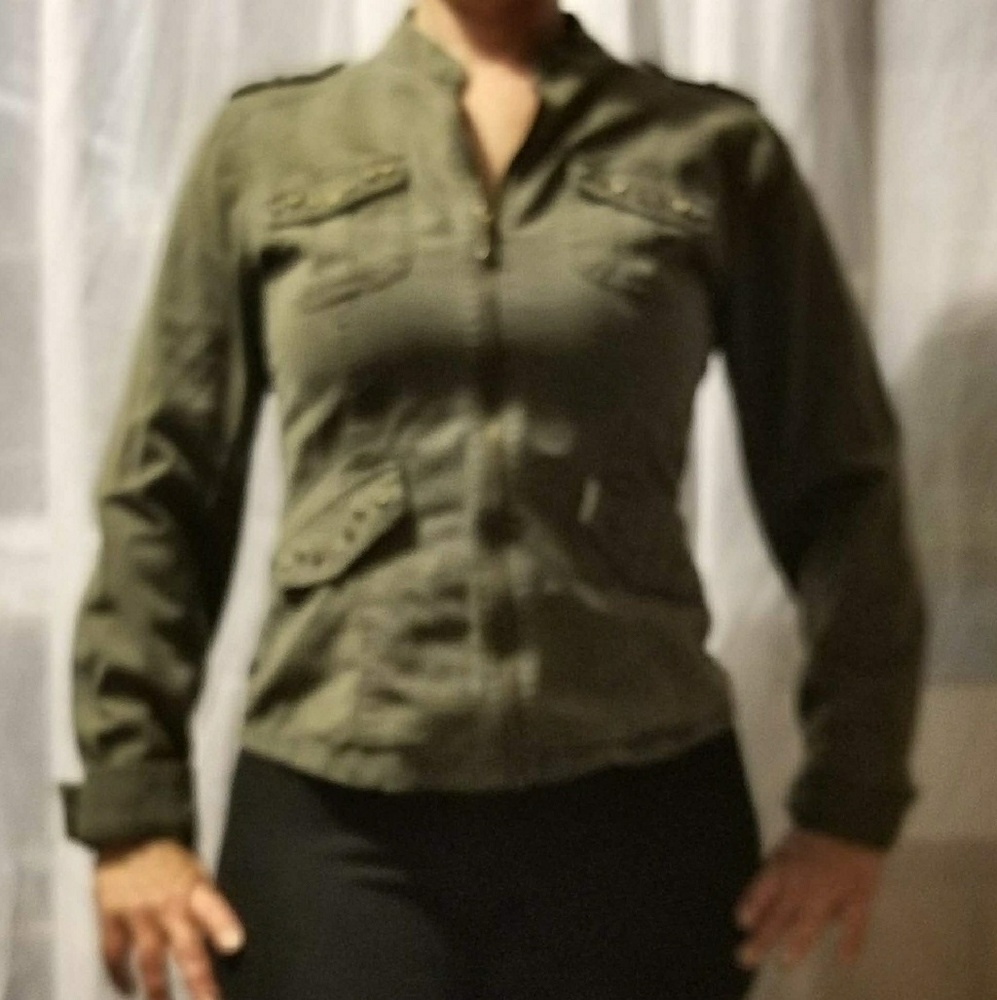 Cute olive green jacket